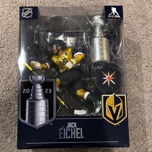NHL Action Figure with Gold and Black Jersey